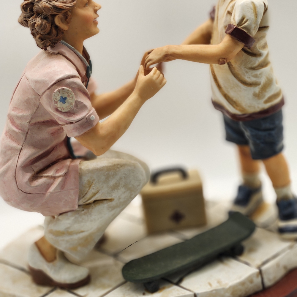 Heartwarming Mother and Son Figurine - Picture 3 of 4